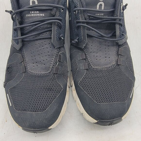 On Cloud 5 Womens 8 Black Shoes Athletic Outdoors Walking Lightweight Running - Picture 10 of 14